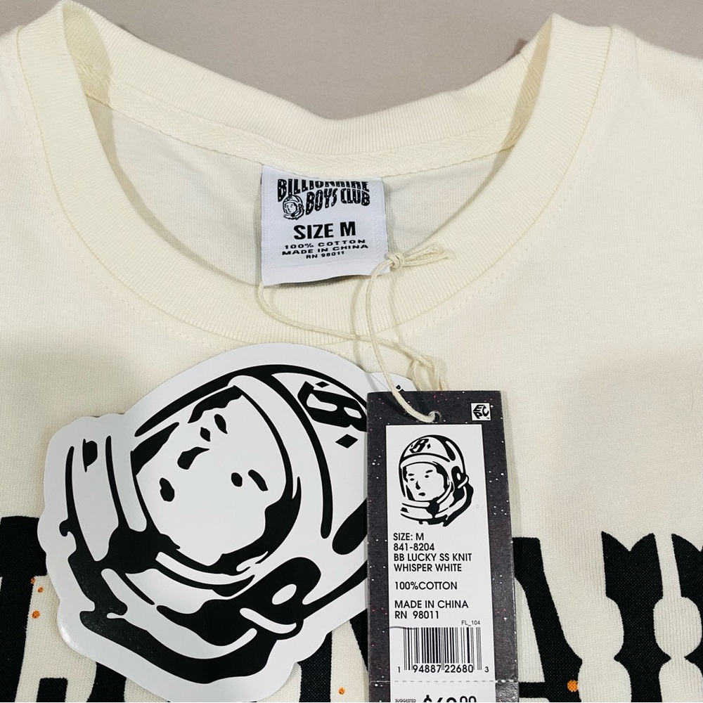 Billionaire Boys Club Short Sleeve Cotton T-Shirt Knit, Men’s - Picture 5 of 8
